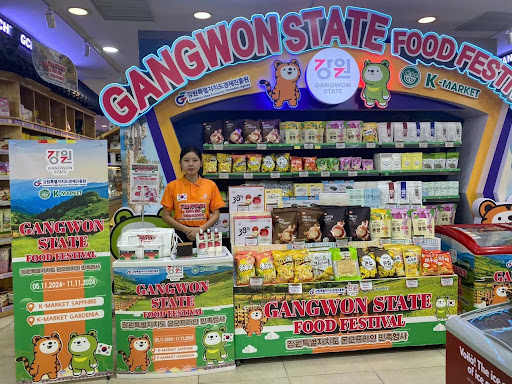 Thỏa sức mua sắm tại K-Market  với chương trình tuần lễ ẩm thực “Gangwon-do Online & Offline food festival” 