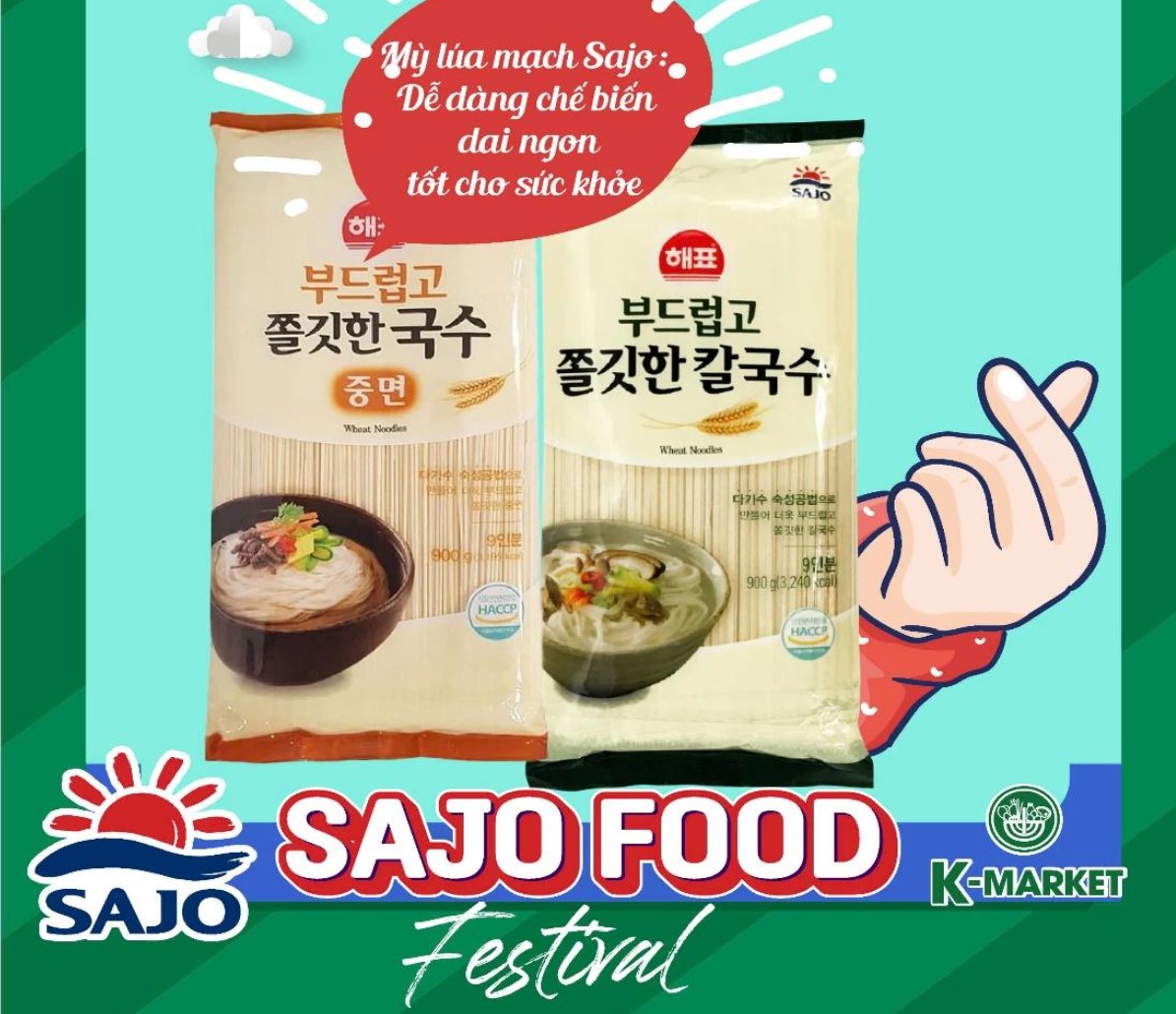 Thực phẩm Sajo 2024: Niềm vui ẩm thực không giới hạn cho mọi tín đồ K-Food!